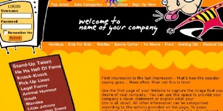儿童益智游戏网页模板下载 - 飓风软件下载