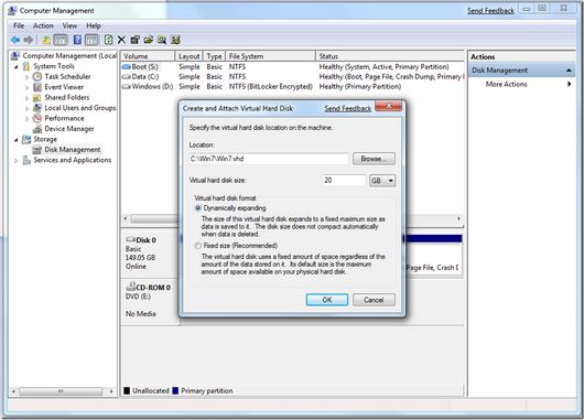 Windows7VHD文件的内建支持详解 _飓风资讯