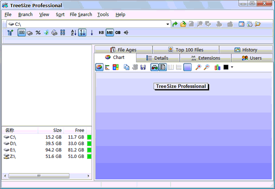 TreeSize Professional (Ӳ̿ռ)